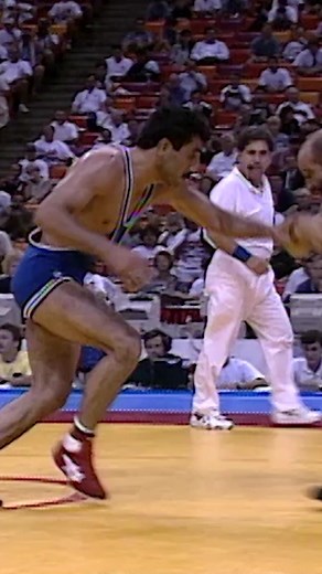 A Master in the Art of Wresting. Dave Schultz Takes on Iran in the 1995 World Championships. Watch The Full Match Now. https://rudis.com/world-championship-wednesdays/ #WorldChampionshipWednesday #wrestling | RUDIS