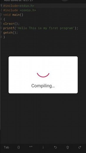 Coding language c hello program #trending #coding #programming #languagelearning #viral