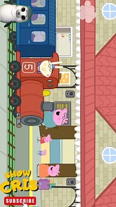 Peppa toma el tren #peppa #Pepa #peppapig #pepapig #peppapigparty #peppapigworld #peppapigbirthday #peppapigcake #videosinfantiles #videosparaniños #infantil #infancia #infanciafeliz | ShowCris