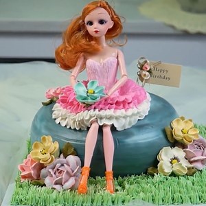159K views · 2.2K reactions | Surprise your little daughter with this beautiful Barbie Doll cake on her birthday! By: Hai Nguyen Nice Cake | MetDaan Cakes | Facebook