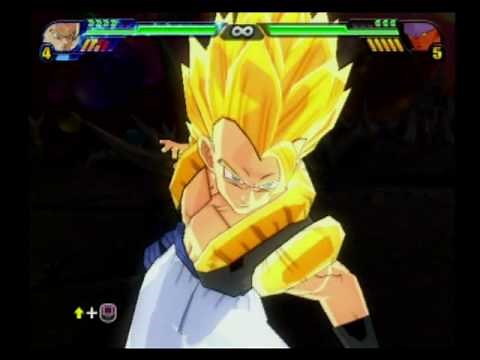 BT3 Vegetto and Gogeta Moveset