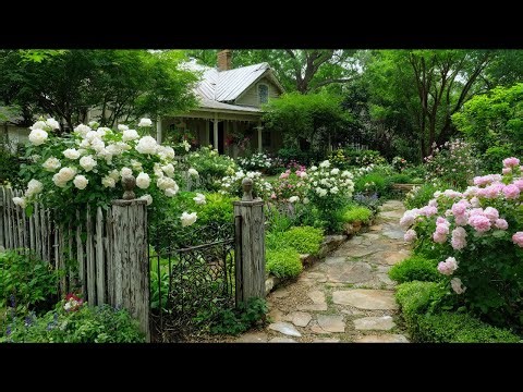I'll Show You Charming a Vintage Rustic Garden Fence That Lasts Decades