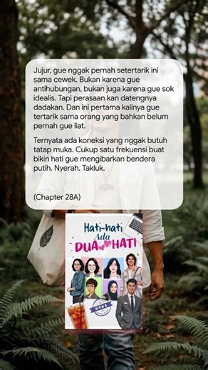 DP nggak pernah menyangka bisa jatuh hati pada seseorang yang bahkan belum pernah ditemuinya.