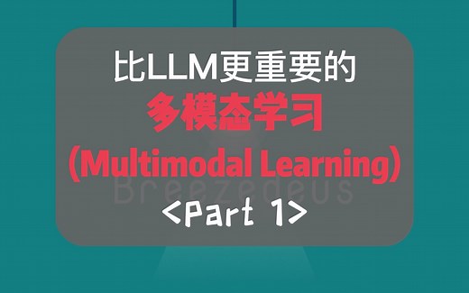 比LLM更重要的多模态学习（Part1）