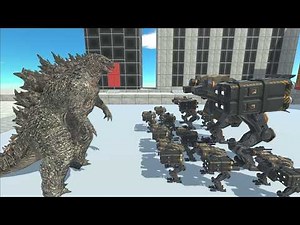 👉 100 EPIC ROBOTS vs ALL BOSSES 😱 | Ultimate Battle! - Animal Revolt Battle Simulator