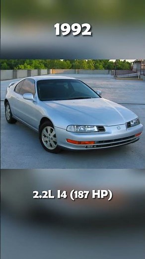 Evolution of Honda Prelude (1978~2023) #iconicdesign