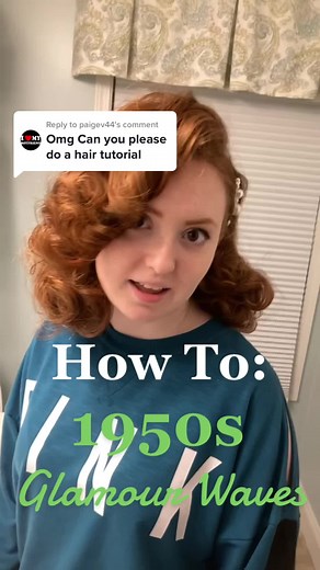 Create Stunning 1950s Glamour Waves at Home