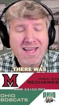 What's the play in tonight's Miami vs. Ohio game? 🏀
