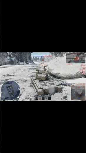 Epic Snow Battle Tank Victory!