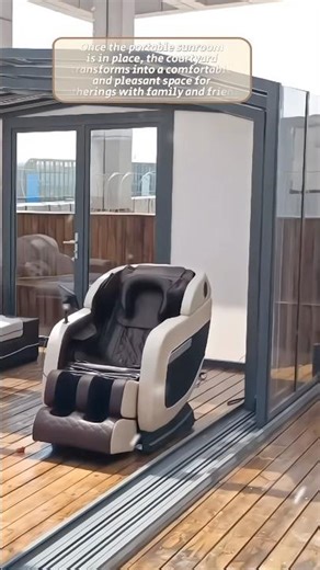 One-button remote control, intelligent sliding sunroof | Say goodbye to stuffiness #sunroom #art