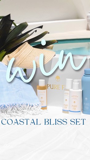 Competition is now closed - stay tuned for the next one🌺 GIVEAWAY ALERT! 🌟 Ready to treat yourself to a little coastal bliss? 🌊 We’re giving away a dreamy Pure Fiji Coastal Bliss Set — the perfect way to kick off the season with relaxation, sunshine, and a touch of island luxury. ☀️ What you can WIN: 🎀 Pure Fiji Body Care – Hydrating Lotion, Body Mist & Exotic Coconut Oil for silky, glowing skin. 🎀 Turkish Towel – Lightweight, soft, and beach-ready. 🎀 Pure Fiji Water Bottle – Stay refreshe
