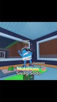 All Mutations of Swag Soda 🔴 #viral #roblox #stealabrainrot #fypシ #abo #like #shorts