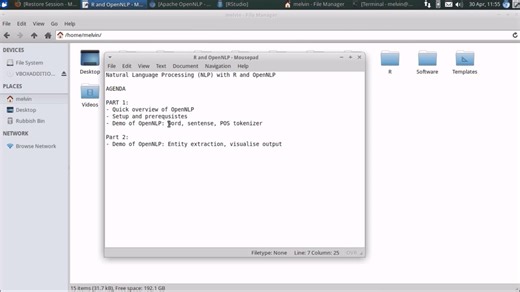 R and OpenNLP for Natural Language Processing NLP - Part 1