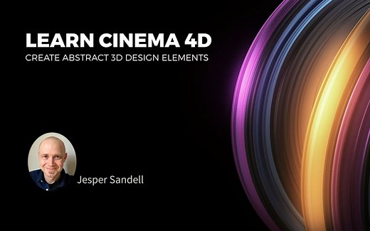 【C4D & AE 制作抽象图形】【C4D抽象图形制作】【有点坑的一个教程】【封面和里面效果没关系的教程】【野生中文字幕】【GSan分享】