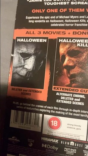 Halloween dvd collection