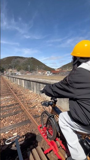 Enjoy rail mountain biking in Miyoshi City, Hiroshima Prefecture!!