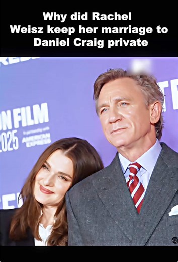 Why did Rachel Weisz keep her marriage to Daniel Craig private? #danielcraig #rachelweisz