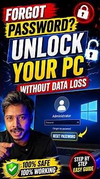 PC Lock Ho Gaya? Windows Password Reset Trick Hindi 😀✅ #WindowsPasswordReset #PCTips #TechTipsHindi
