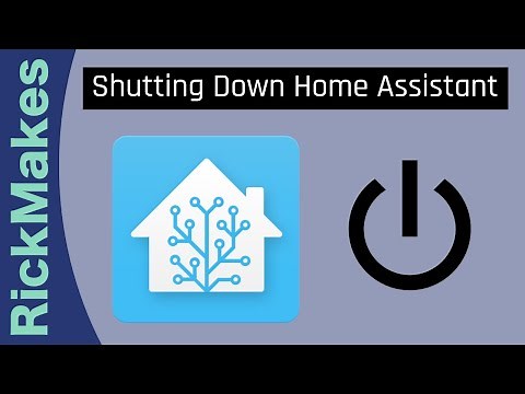 Shutting Down Home Assistant
