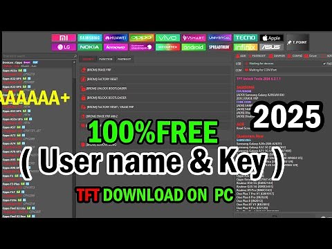 Boom! Download TFT Unlock Tool For Windows ( User name & Key ) latest 2025