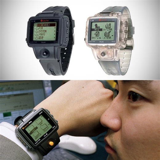 Long Before the Apple Watch and Galaxy Watch, There was the Seiko Ruputer Smartwatch