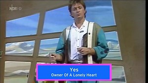 Yes -👉 Owner Of A Lonely Heart ( 1984) | „Music 1970 80 90 00 ."