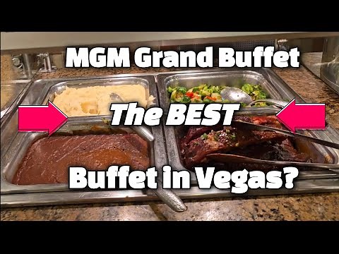 MGM Grand Buffet Tour And Review 2024!