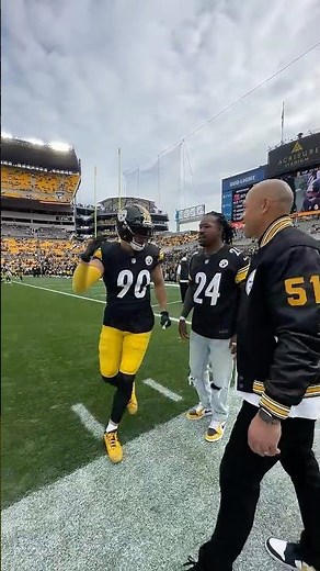 T.J. 🤝 Joey Porter & James Farrior