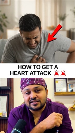 ❤️‍🔥These 3 daily habits will increase the risk of Heart Attack