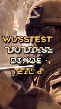 #Battlefield6 DID YOU KNOW THAT? 😲🤔 Part 8 🤗