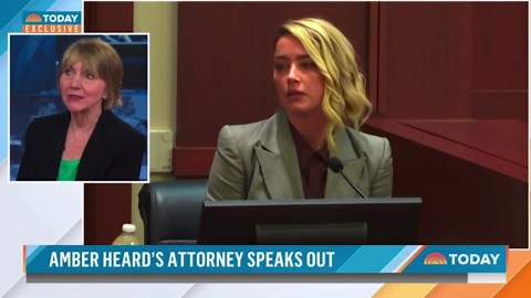 Amber Heard’s lawyer Elaine Bredehoft speaks on Today Show after Johnny Depp trial