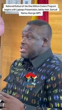 A Laptops Presentation for the National Rollout of the One Million Coders Program (OMCP)