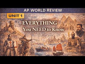 AP World Review Unit 1 EVERYTHING You NEED to KNOW