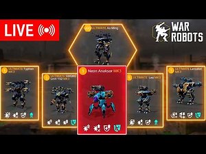 🔴 Live War Robots Gameplay | Best Robots, Meta Builds & High Damage Matches!