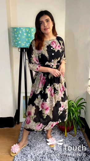 Feel colourful in our midi dress collection ❤️🧡🩷 #ttouchclothing #outfitinspiration #everydaylook #onlineshopping #dress #mididress #fasion #hangoutwear #partywear #travelwear #everydaywear #comfortablewear #outfit | TTouch Clothing