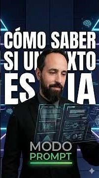 Como saber si un texto fue generado con IA (No dejes que te engañen) #inteligenciaartificial
