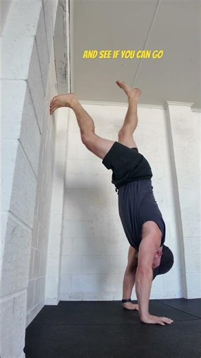 Handstand Wall Challenge