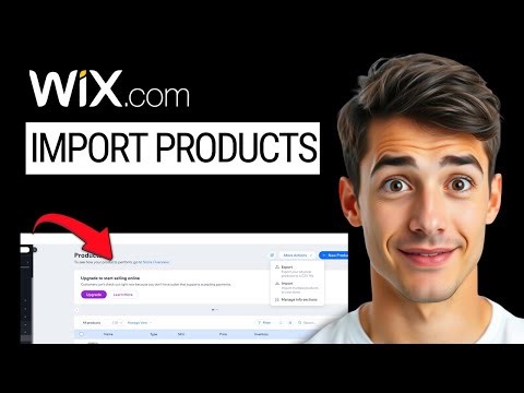 How To Import Products To An Online Store On Wix Studio (Easiest Way) (2025 Guide)