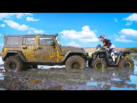 КТО - КОГО? Непобедимый BRP vs Jeep Американская легенда. Invincible BRP vs Jeep American Legend.