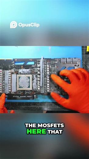 RTX 3090 Repair: Fixing Failed MOSFET #Shorts