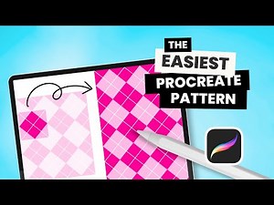 How to Make EASY Seamless Repeat Patterns in Procreate, Fast!