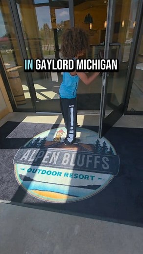 195K views · 1.5K reactions | The all new Alpen Bluffs Outdoor Resort in Gaylord, Michigan has RV camping, log cabins and glamping yurts, will be available soon. Log cabins sleep up to 8 people! Resort activities include: ▪️Bar & Grill ▪️Golf Simulator ▪️Golf cart & bike rentals ▪️Mini golf ▪️Aquatic Waterpark ▪️Outdoor games & more! #glamping #camping #campinglife #resort #gaylordmichigan | Cassondra Wanders | Facebook