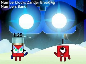 Numberblocks Zander Breaking Numbers Band!