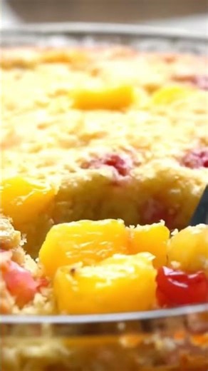 🍍🍒 Southern Fruit Cocktail Cake