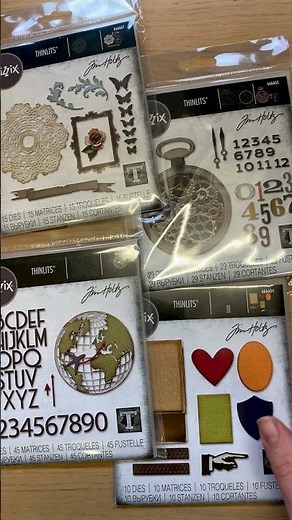 Neue Stanzschablonen von Tim Holtz über Sizzix | neu im Shop
