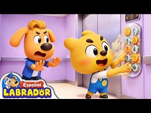 🔍Sheriff Labrador - Monster Elevator 👾 | Videos for Kids | BabyBus in Spanish
