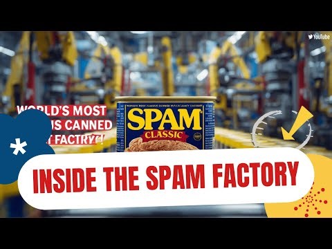Inside the SPAM Factory: How This Iconic American Canned Meat Is Made (Full Step-by-Step Process)