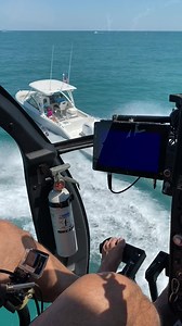 A BTS look at our Pursuit Boats DC 246 shoot with Marc Montocchio and Paul Barth Heli. Learn more about the new Dual Console model by visiting http://ht.ly/ABny30rGbOP. | Pursuit Boats