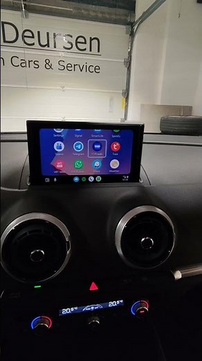 Audi A3 8V installation of the Audi Smartphone Interface with Carplay and Android Auto.
