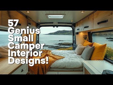 Revolutionize Your Van Life: 57 Ultimate Small Camper Van Interiors! (With Commentary)